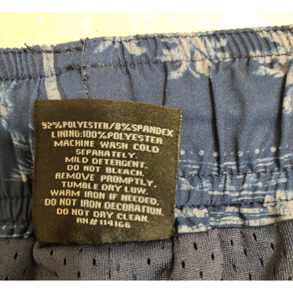 Colosseum Men's California Bears Blue Palm Trees Swim Trunks Size XL underwear - Picture 5 of 7